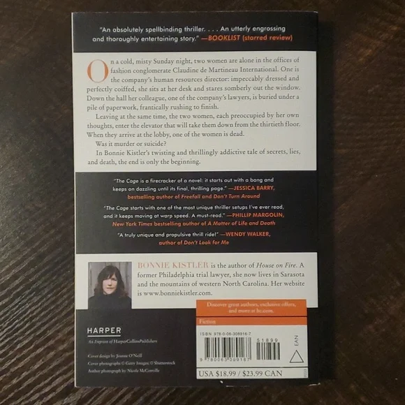 Adult Fiction book - The Cage - Picture 3 of 5